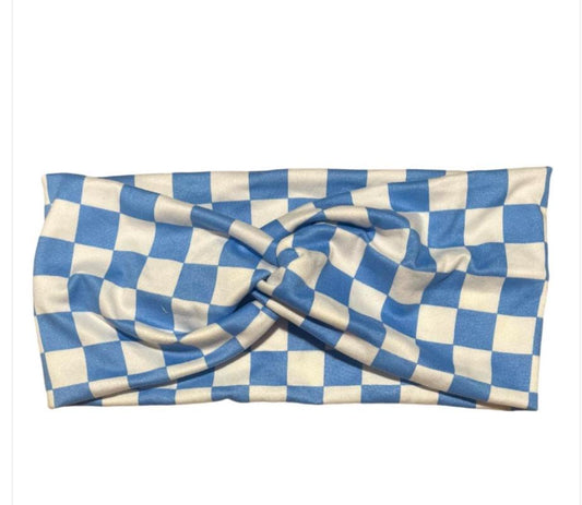 BLUE CHECKERS - CLASSIC TWIST